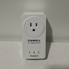 Zinwell G.GH Gigabit Powerline Ethernet Adapter PLS-8141 Gigabit Powerline