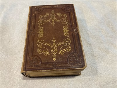 1847 Shakspeare Dramatic Works Text of Johnson And Steevens Leather Shakespeare