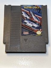 Super Cars Nintendo NES Electro Brain NES-6S-USA Authentic Game Cartridge Works!