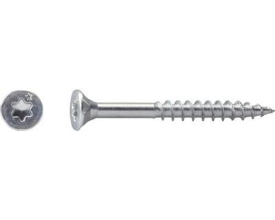 JD Plus Universalschraube Senkkopf m. I-Stern 5x70 mm galv. verzinkt 200 Stück