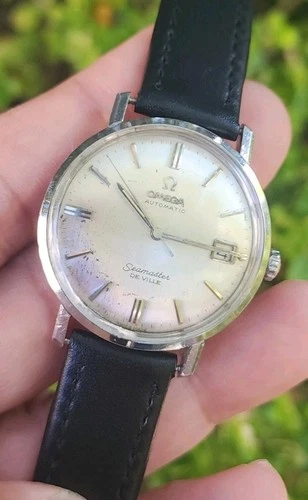 Vintage Omega Seamaster De Ville Automatic 562 Men's 34mm Date Stainless Watch
