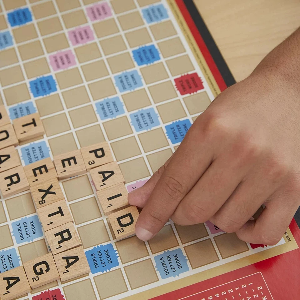 Scrabble Board Game – Classic Crossword Puzzle Game – New Factory Sealed - Image 3 of 4