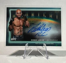 2025 Topps Midnight UFC Robbie Lawler Horizon Signatures /99 #HNS-RL 