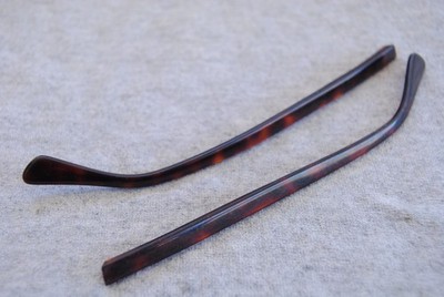 amor eyeglasses parts temples pair 140mm jasper brun made in france
