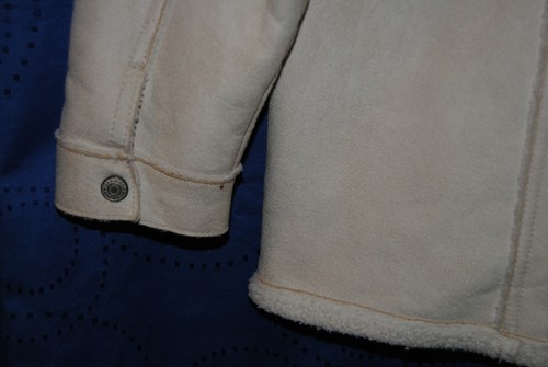 Girls GAP KIDS Light Tan Coat w Fur-Like Lining Size XXL 14/16 - Picture 6 of 6