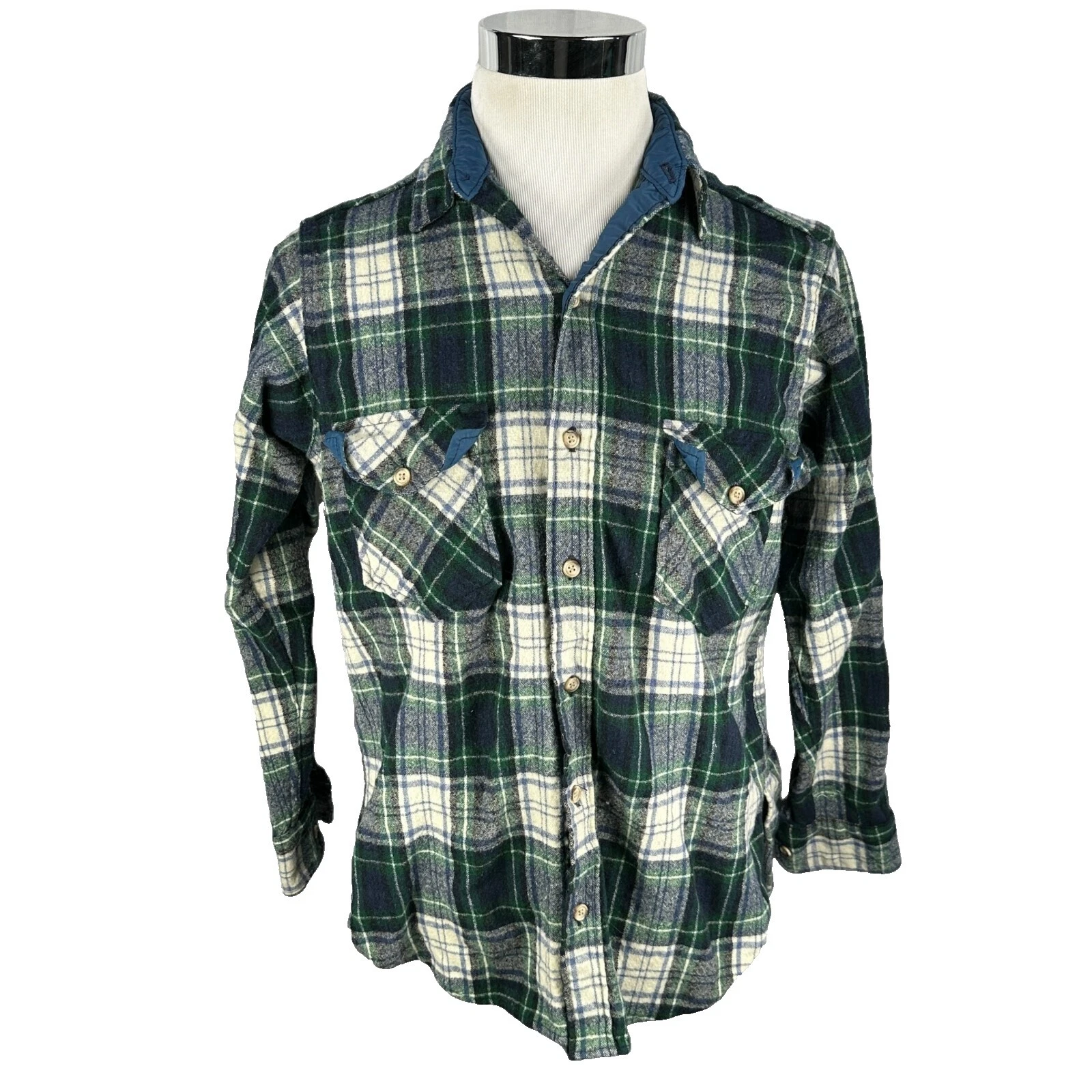Woolrich Wool Casual Button-Down Shirts for Men