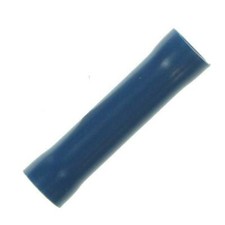 1.5-2.5 CRIMP CONNECTORS CRIMPS ELECTRICAL CABLE JOINER INLINE BLUE PACK OF 5