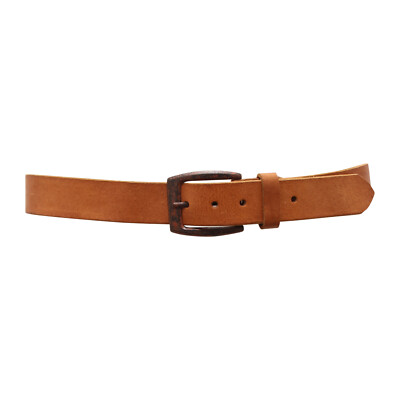 7649AZ CINTURA UOMO NO BRAND MAN LEATHER BELT