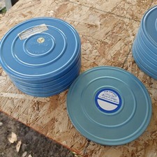 Vintage 8mm / Super 8 Film Reel Storage Case 12 7" and 2 5"