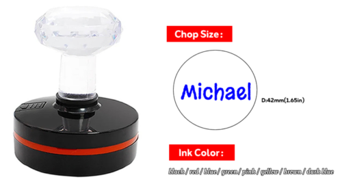 Personalized Stamp Custom stamps Self Inking handmade Wedding Address logo baker - Picture 18 of 21