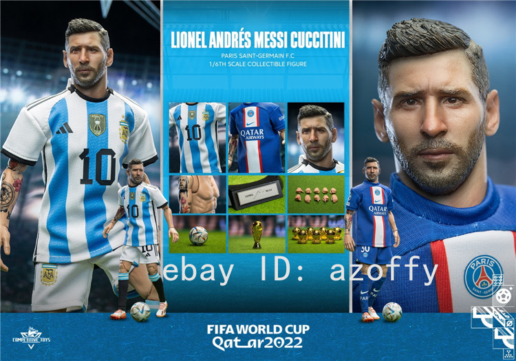 Competitive Toys Com001 1/6 World Cup Messi Soccer Player Competitive Toys Com001 1/6 World Cup Messi Soccer Player