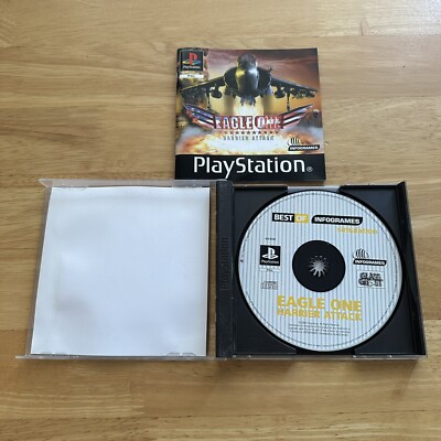 Eagle One: Harrier Attack - Sony PlayStation 1 PS1 - PAL - Komplett