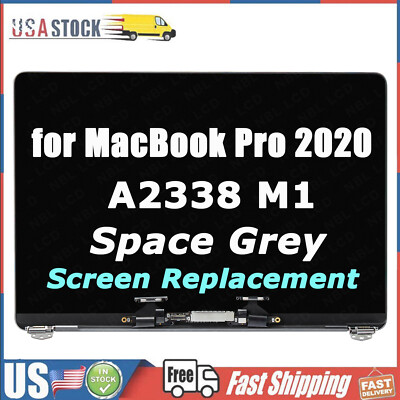 A2338 for APPLE MACBOOK PRO 13.3'' (M2, 2022) LCD ASSEMBLY EMC 8162 Silver Gray
