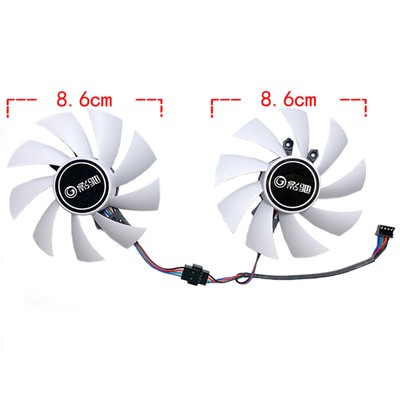 Graphics Card Cooling Fans for GALAX RTX 2070/2080/2080 SUPER EX White V2 #YS
