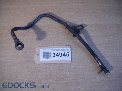 Turbo Rohr Kühlwasserrohr Leitung Turbolader Signum Vectra C 3,0 CDTI Y30DT Opel