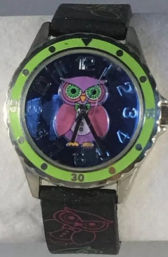 Owl Accutime Watch Corp Women's Watch And Children’s No Name OWL Watch Untested - Picture 2 of 7