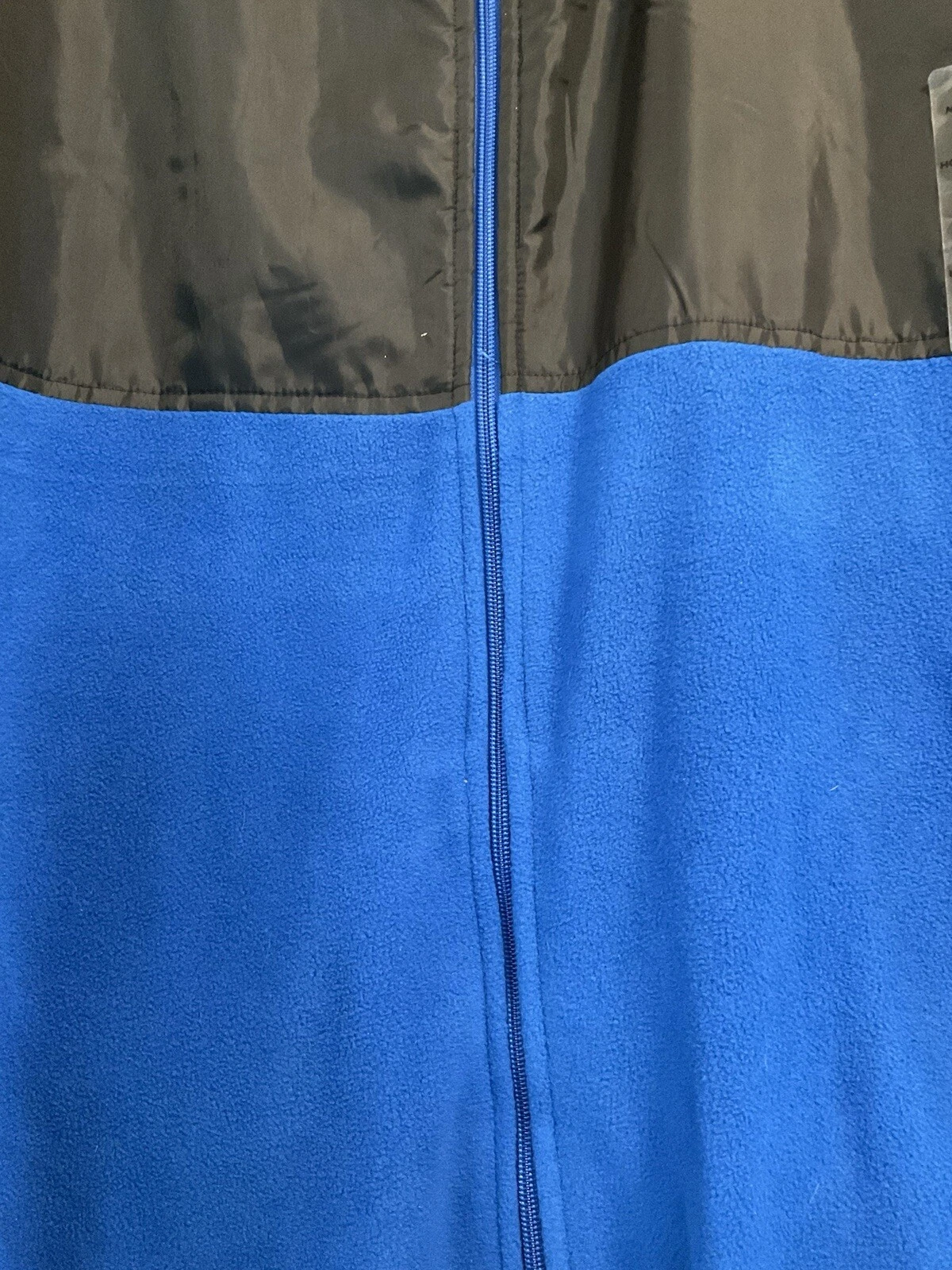 Disney Store Mens Sz XL Mickey Mouse Fleece Qtr Zip Men's Jacket Blue Black NWT image 9