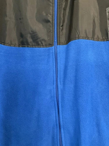 Disney Store Mens Sz XL Mickey Mouse Fleece Qtr Zip Men's Jacket Blue Black NWT image 9