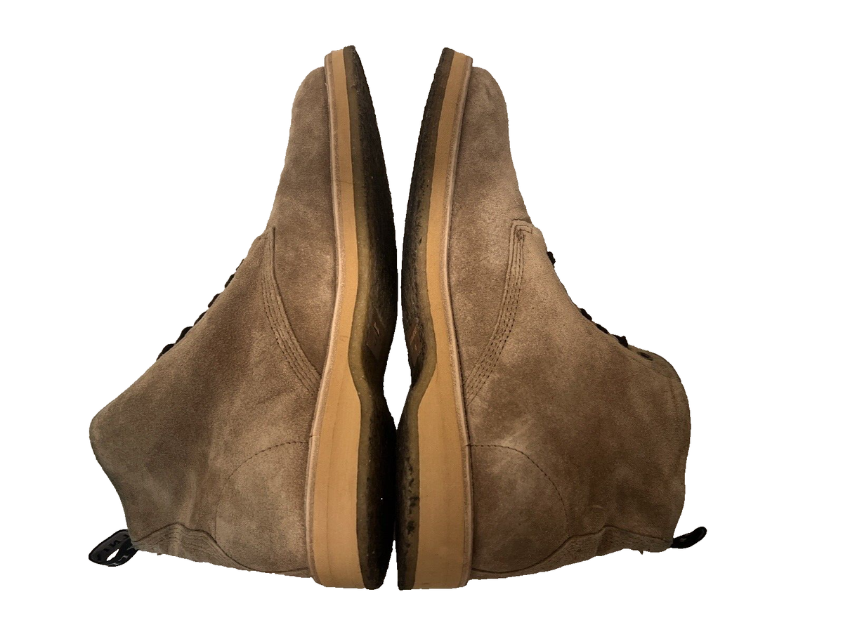 All Saints Tan Chukka Boots Suede Classic Drago Suede Lace Up Boots Khaki | ALLSAINTS US main image 2