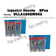 DLLA160SM002 8Pcs Fuel Injector Nozzle 105025-0022 for Nissan Big Thumb Quon RG8