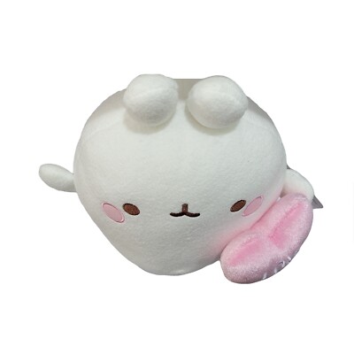 Molang Heart Love Plush Stuffed Animal Plush Doll Korean Toy 25cm