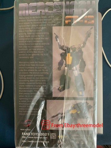 Figura de acción Fans Toys FT-13 ft13 colección Mercenary Insecticons en stock - Imagen 6 de 7