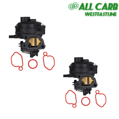 2×For Briggs & Stratton 594529 Plastic & Metal Lawn Mower Replacement Carburetor