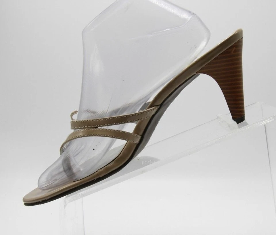 Sandalias SAM & LIBBY Graciosas Beige Sin Cordones Zapatos Talla 10  Foto 3 de 4