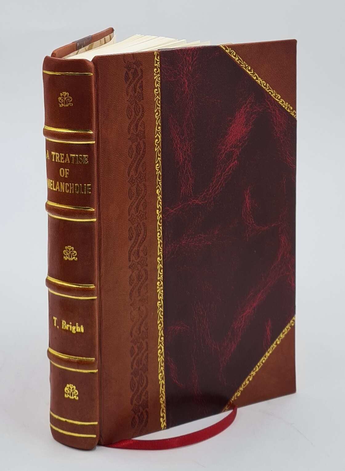 Melancholy Treatise on Causes and Remedies Leather Bound Edition