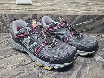 NEW BALANCE 410 V4 Womens TRAIL RUNNING SHOES BLACK/PINK Sz