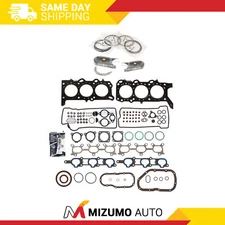 Full Gasket Set Bearings Rings Fit 06-08 Suzuki Grand Vitara 2.7L DOHC H27A