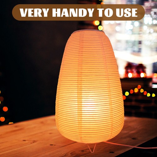 Reispapierlampen Tischlampe Schreibtischlampe Aus Papierlaterne - Bild 9 von 12