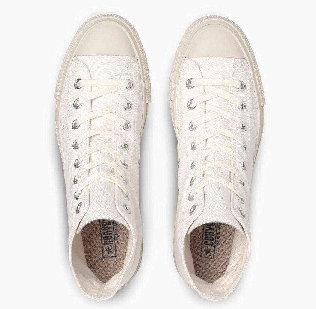 Converse Canvas All Star J 80s Hi White Made in Japan Converse Canvas All Star J 80s Hi White Made in Japan