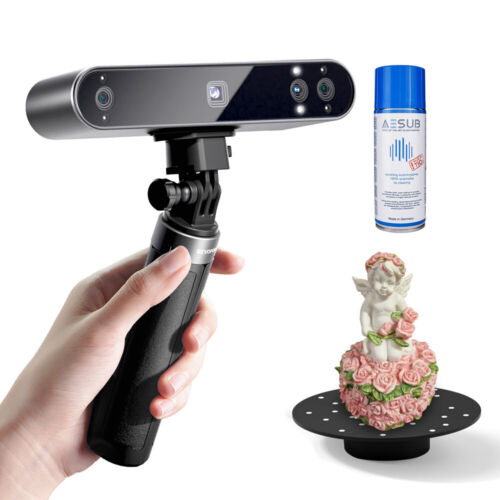 Revopoint POP 3 treppiede portatile scanner 3D modellazione 3D con spray di scansione 400 ml - Foto 1 di 8