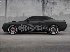 Design Tattoo Vinyl Decal Side Graphic Boat Pontoon Sticker Truck Car Vehicle