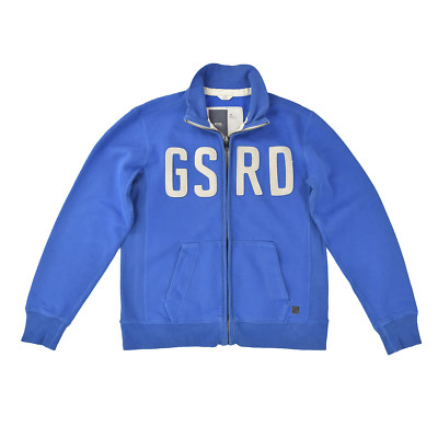 G STAR RAW Herren Strickjacke L 52 blau HANNIBAL VEST Jacke Men