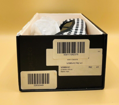 Repetto CENDRILLON BALLERINA Flats Black & White Plaid Repetto CENDRILLON BALLERINA Flats Black & White Plaid