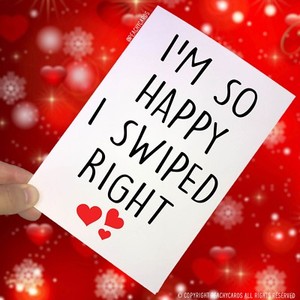 Cartes Voeux Anniversaire Joyeux I Swiped Droit Tinder Mari Femme Humour Pc78 Ebay Cartes Voeux Anniversaire Joyeux I Swiped Droit Tinder Mari Femme Humour Pc78 Ebay