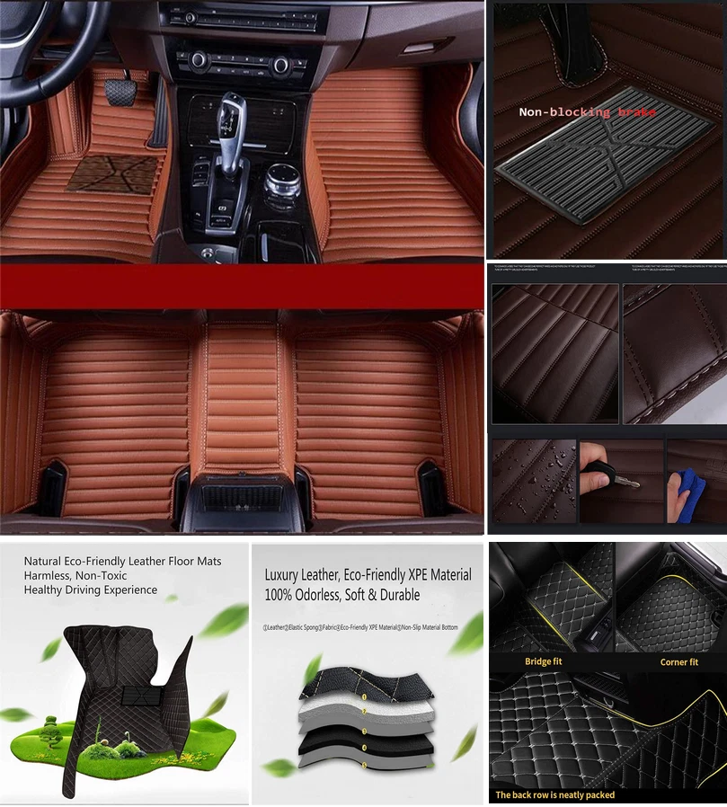 Alfombrillas Coche Personalizadas Aptas para Alfa Romeo Todos los Modelos Alfombras Piel Impermeables Foto 2 de 4