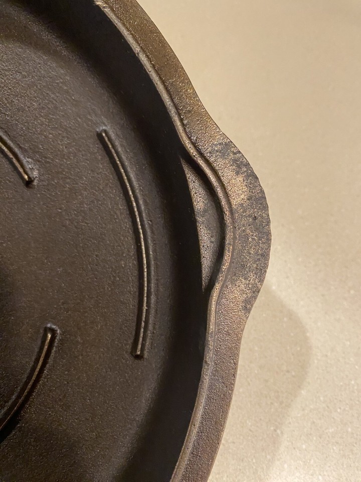 GRISWOLD IRON MOUNTAIN 8 HIGH DOME CAST IRON SKILLET COVER LID NUMBER