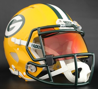 GREEN BAY PACKERS NFL Football Helmet with Oakley TORCH Visor