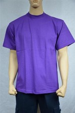 3 NEW SHAKA WEAR SUPER MAX HEAVY WEIGHT T-SHIRTS PURPLE TEE PLAIN S-5XLT