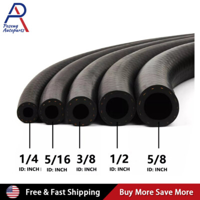 #ad Fuel Line Hose Gas Lines Rubber NBR Push on Hose 5 32quot; 1 4quot; 5 16quot; 3 8quot; 1 2quot; 5 8quot; $9.97
