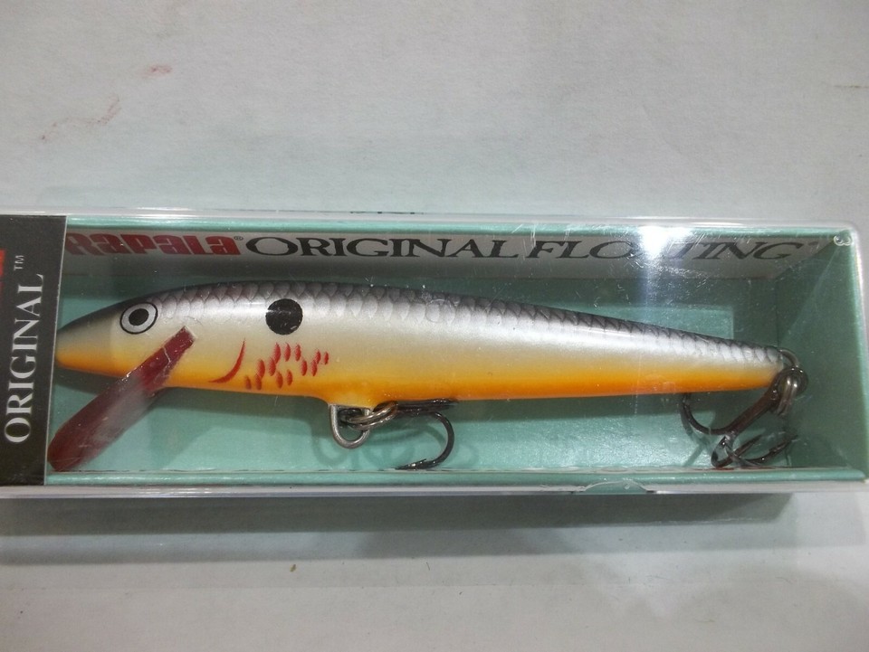 Rapala Original Floating F9 Fishing Lure - 3.5 Inch Balsa Crankbait, Choose Your Color