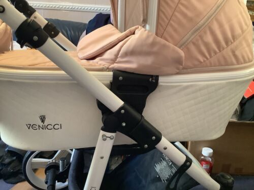 Venicci Pure Rose 2-1 Travel System. In Leatherette (Collection Only ) - Picture 4 of 12