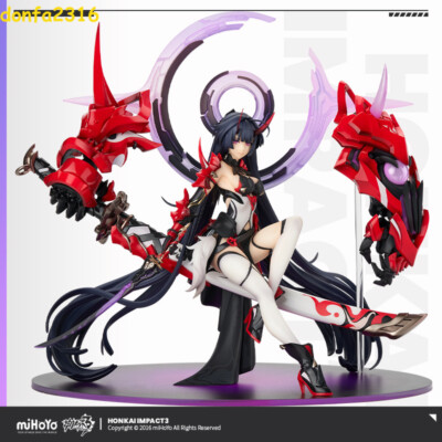 US STOCK Official miHoYo Honkai Impact 3 Raiden Mei Figure 1/8 Statue Collection
