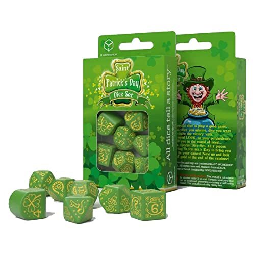 Q-workshop St. Patrick Dice Set: The Lucky Charm