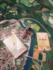 Wings of War Nieuport 17 Lufbery/Thenault OOP COMPLETE