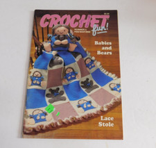 Crochet Fun Magazine - Numbers 3 Feb/March 1988 48 pages 8x5.5"
