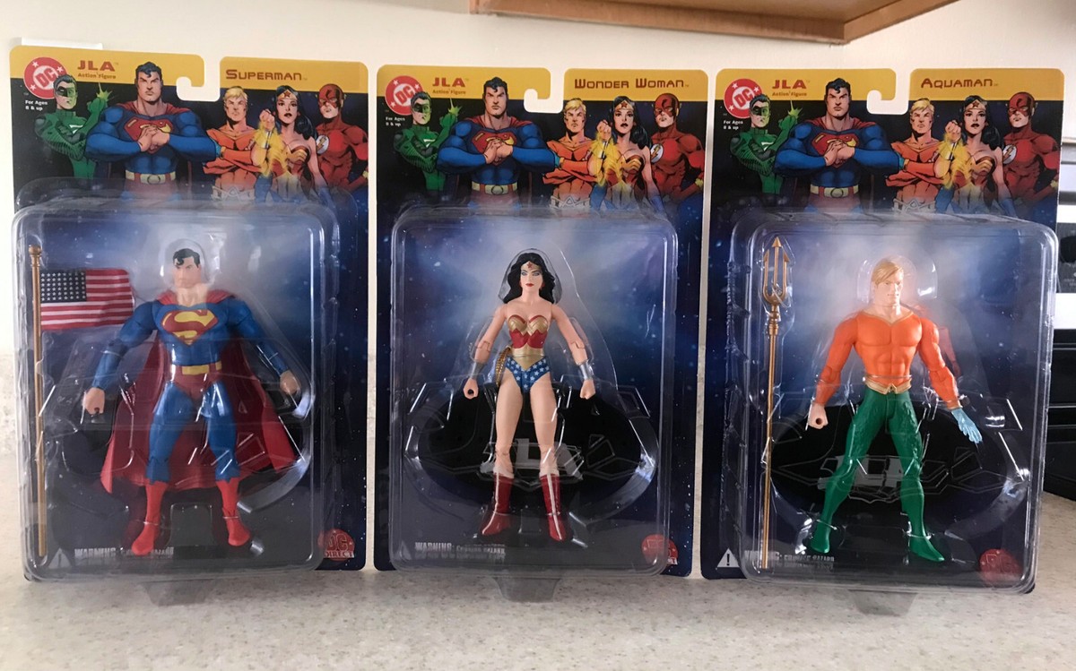 DC Direct Superman Wonder Woman Green Lantern Flash Aquaman